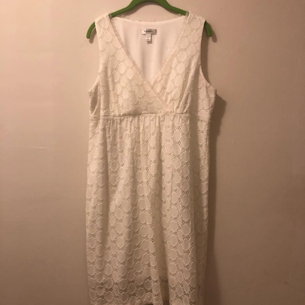Dress barn dress - white - size 16